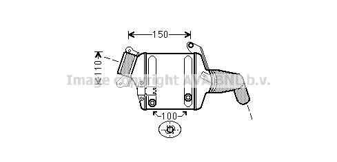 AVA QUALITY COOLING Интеркулер BW4380